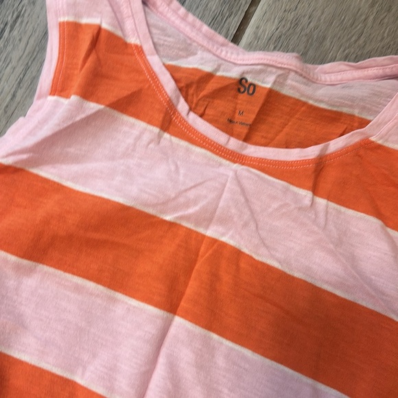 SO Pink/Orange Tank w/Taylor Swift The Life of a Showgirl Vibes Size Medium - Picture 2 of 2